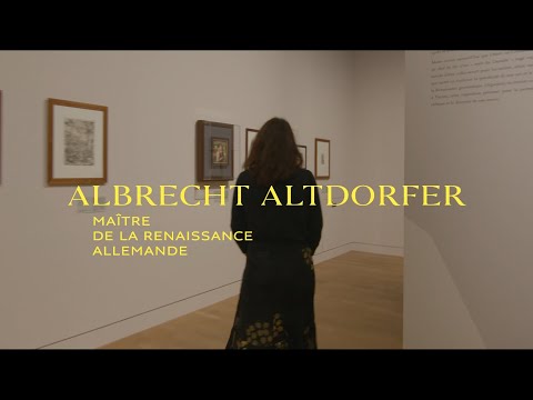 Visite de l39exposition Albrecht Altdorfer Matre de la Renaissance allemande ENES subtitles