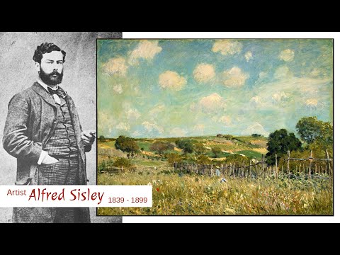Artist Alfred Sisley 1839  1899  Landscape Paintings  WAA