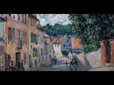 Objects in Focus Rue a Louveciennes by Alfred Sisley 187577 The Fitzwilliam Museum