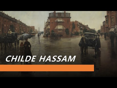 Morning Gallery  Childe Hassam
