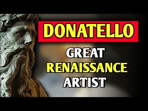 DONATELLO  Italian sculptor  Artist You need to know 