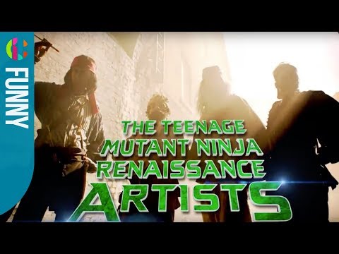 The Teenage Mutant Ninja Renaissance Artists  Horrible Histories