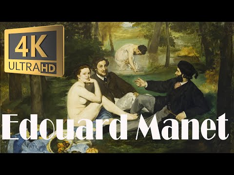Relaxing with impressionism pioneer  douard Manet 4K UHD