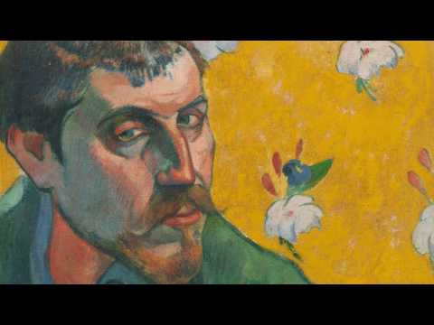 Paul Gauguin SelfPortrait with Portrait of mile Bernard Les misrables