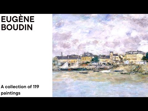 Eugne Boudin A collection of 119 paintings HD