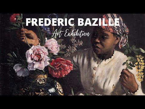 Frederic Bazille Paintings with TITLES Curated Exhibition  Famous French Impressionist