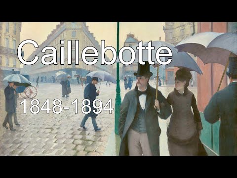 Gustave Caillebotte  101 paintings with subtitles HD