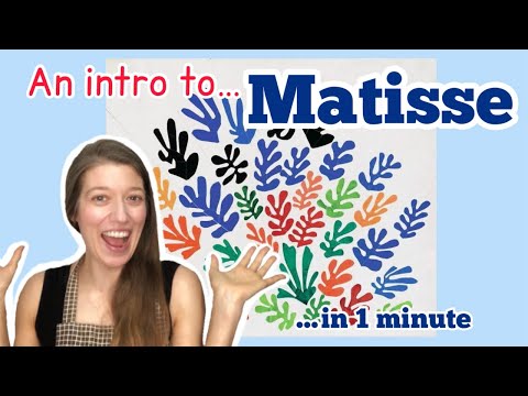 Henri Matisse  1 Minute Crash Course