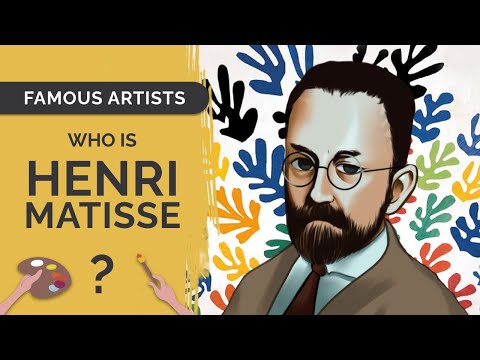 HENRI MATISSE Art History  Biography and Portrait Drawing