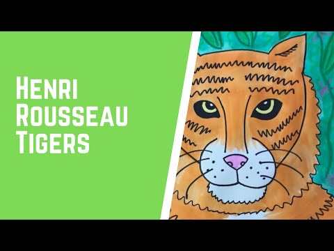 Henri Rousseau Tigers