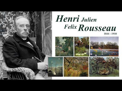 Postimpressionist Painter HENRI ROUSSEAU 1844  1910  A collection of paintings  HD  2020