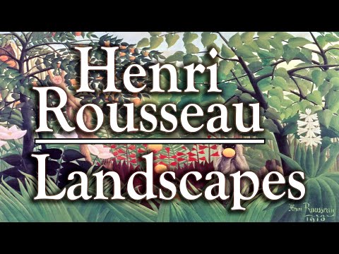 Henri Rousseau Eccentric Naive Paintings Wonderful amp Original Art Vintage TV Art Screenshow