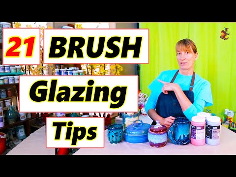 21 Tips for Brush Glazing  Pottery Glazing Techniques