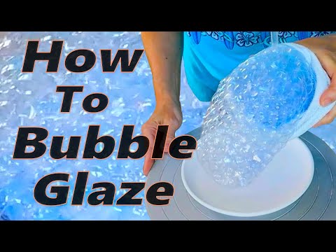 How to Bubble Glaze Pottery   Easy Beginner Pottery Glazing Techniques