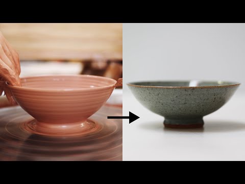 How to Make a Stoneware Pottery Bowl from Beginning to End  Narrated Version