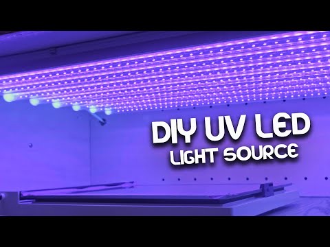 DIY LED UV Exposure Unit for Alternative Process Photography  Large Format Friday