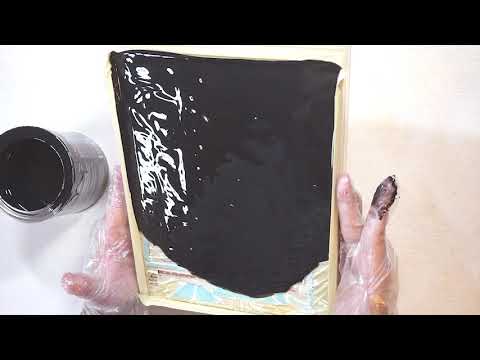 How To Make Flexseal Liquid Rubber Printing Plates and Monoprints