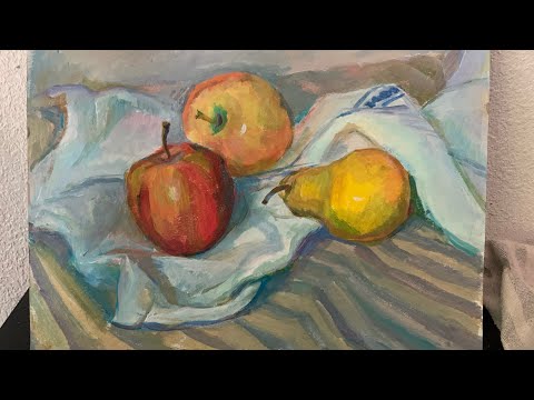 Painting a Still Life ALa Cezanne