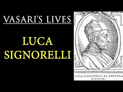 Luca Signorelli Italian painter  Vasari Lives of the Artists