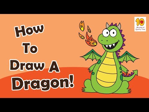 How To Draw A Dragon| 40 Easy Lessons on Drawing A Dragon