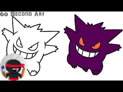 Gengar Drawing Guide: Step-by-Step Tutorial for Pokémon Enthusiasts