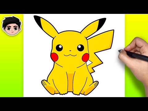 How to Draw Pikachu - Easy Drawing Art