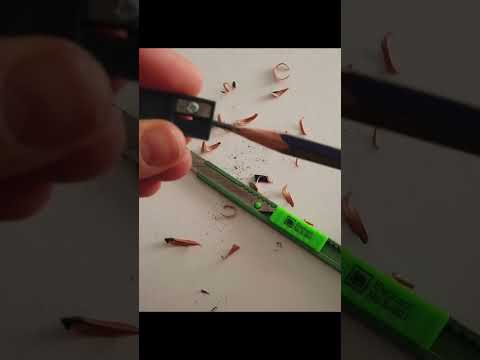 How to Sharpen a Pencil Like a Boss (for Drawing) - Narrated 